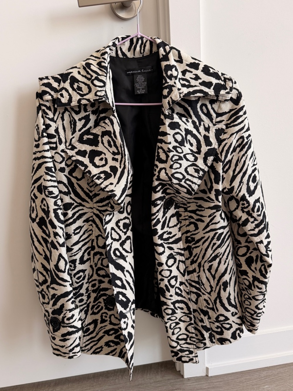 Accent Short Trench Coat